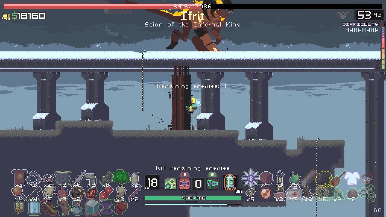 Risk of Rain - Solo Monsoon - Engineer - 1080p HD