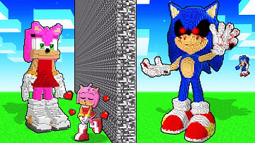 I CHEATED Against My Crush in a SONIC.EXE Build Battle