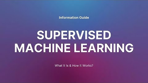 Supervised learning part 1 in Arabic - Week 1