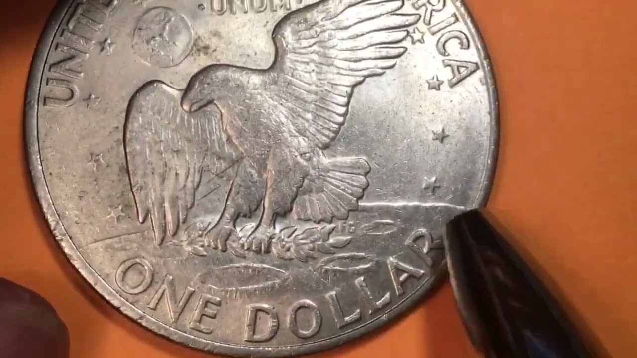 US 1972 Eisenhower Dollar - $1,500 Missing Islands United States