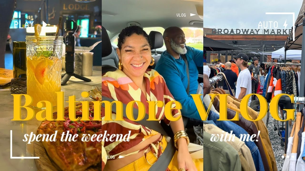 Spend the Weekend with Me in Baltimore Vlog