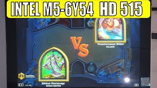 Brutal Demons | Hearthstone on Windows Tablet | Intel m5-6Y54 | Intel HD 515