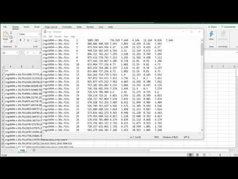 Video: Bagaimana cara membuat file CSV di Notepad?