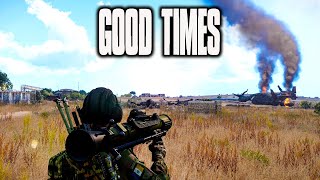 It's a good time to be playing ARMA 3 King of the Hill right now...