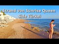 Strand von Sunrise Queen Luxury Resort &amp; Spa | Türkei | Side