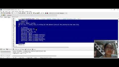 INVENTORY SYSTEM using C PROGRAMMING (part 1)