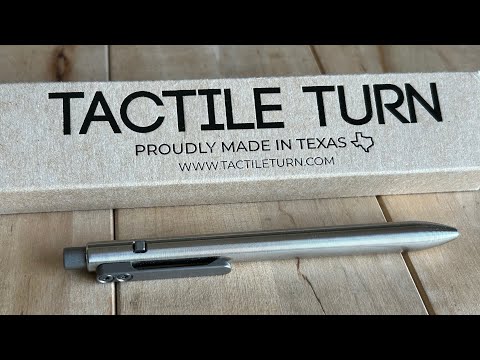 Unboxing - Tactile Turn Click Pen Gen 1 “2-Screw”