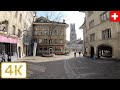 Old Town walk in Fribourg, Switzerland | Spring 2021【4K】