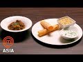 Spicy Chicken Curry & Cumin Rice | MasterChef Asia | MasterChef World