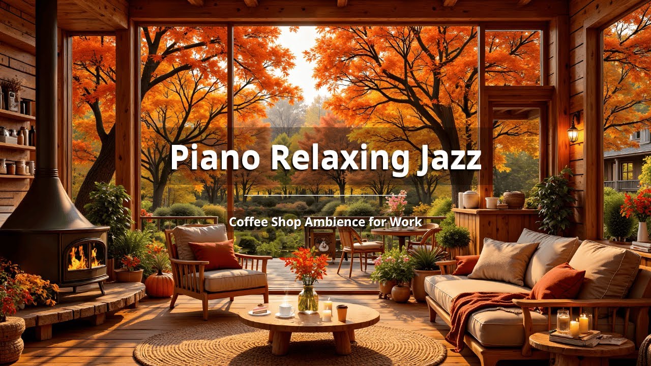 Расслабляющая Джазовая Музыка Для Начала Дня 🍂 Теплая Джазовая Инструментальная Музыка Для Хорош...