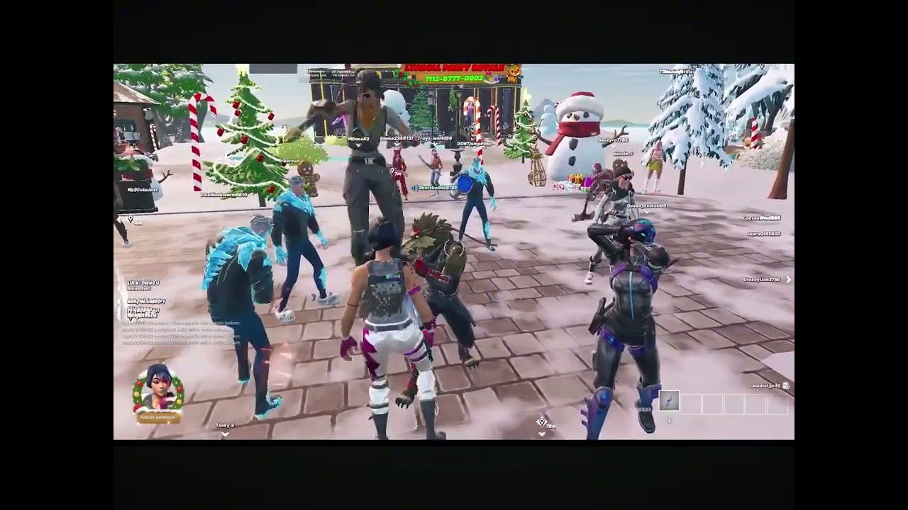 Doing party hips on people within party royale (Super Sus) 28