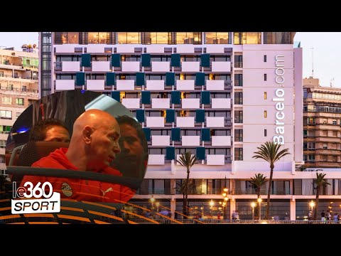 مشاهد تبرز حياة الرفاهية التي عاشها منتخب مصر بمدينة طنجة