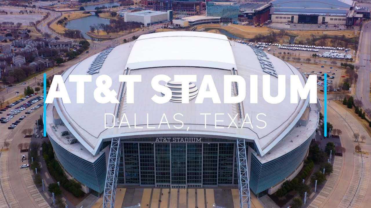 AT&T Stadium from Above: A Drone Tour of the Cowboys’ Colossal Home and ...