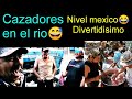 LO QUE HACEMOS LOS MEXICANOS EN EL RIO, CONVIVENCIA DE CAZADORES, COMO HACER EL CHICHARRON DE PUERCO