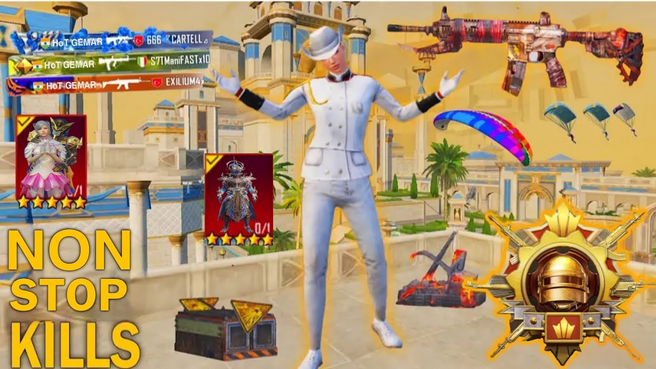 NON STOP Kills 20 🔥 IN 3 MINUTES NEW HARDESTGAMEPLAY🥵Pubg mobile