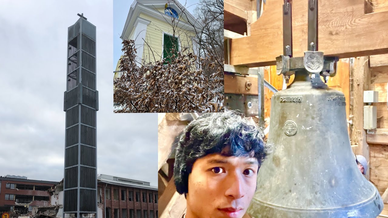 Tikkurilan vanhan kirkonkellon uusi koti Harzin vuoristossa.