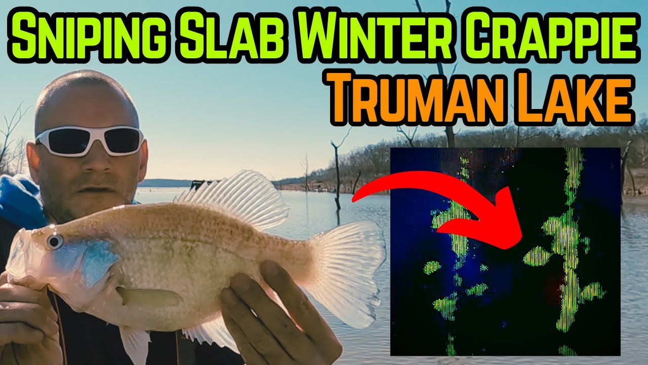 Sniping Slab Crappie Truman Lake Livescope YouTube