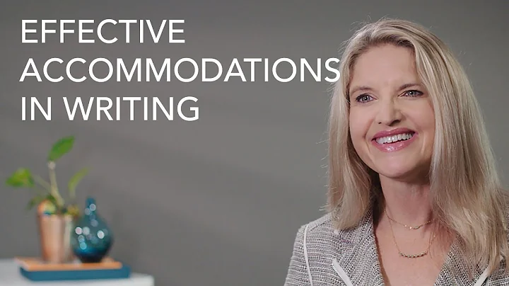 How to Create Effective Accommodations in Writing