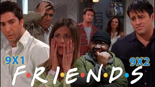 All Eyes Are On Rachel! | FRIENDS | 9X1 & 9X2 Reaction!  First Time Watch