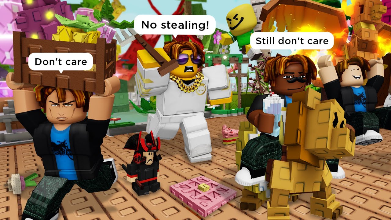 GROW A GARDEN: I GOT ROBBED IN BACONS' SERVER 🍉🥝 Roblox GROW A GARDEN Funny Moments Compilation