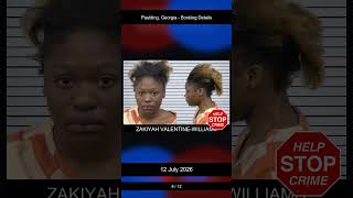 Paulding, Georgia Booking Records - 12 July 2026