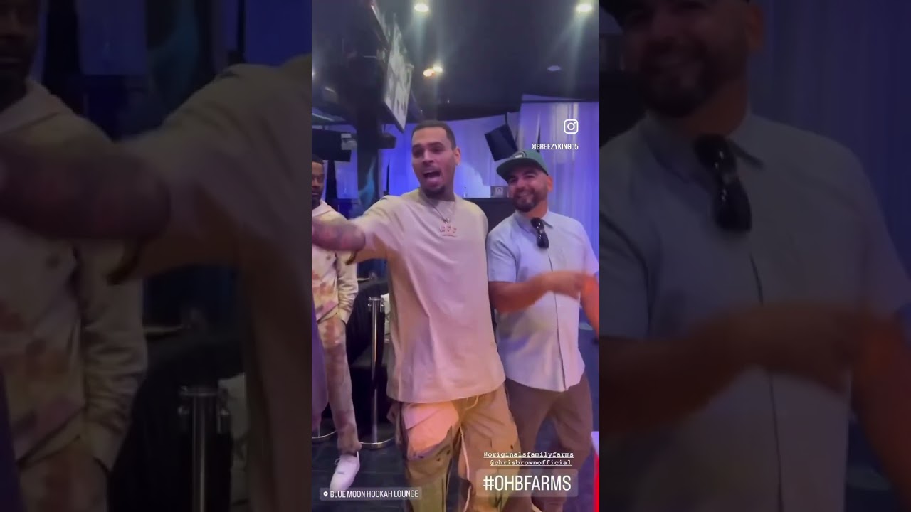 Chris Brown launches his NEW marijuana strand