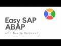 SAP ABAP - How to use CL_SALV_TABLE (ABAP Objects OO)