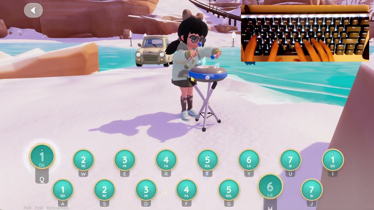 Under the Sea (The Little Mermaid) - Heartopia Steel Tongue Drum