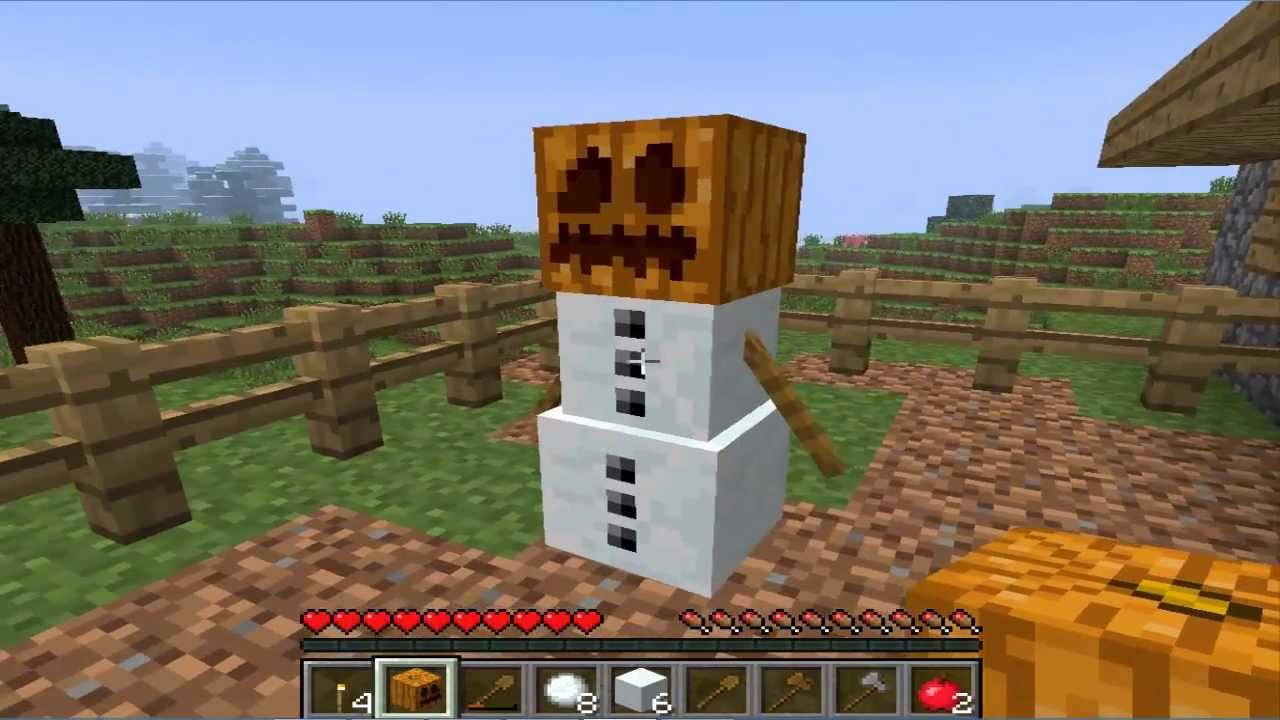 Reto Muñeco de Nieve en 4min - Minecraft - YouTube