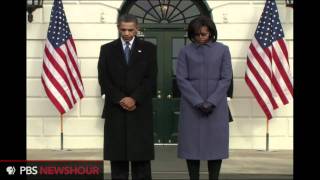Moment of Silence at White House on Monday