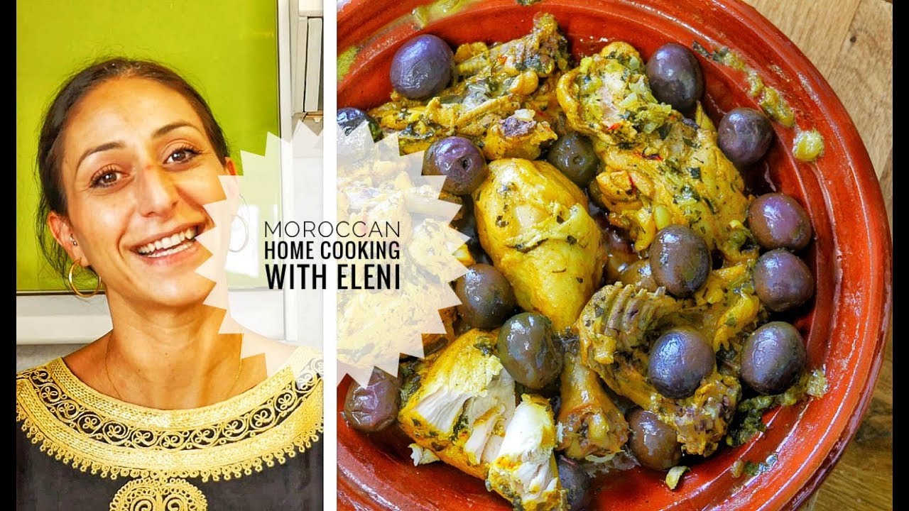 Chicken Tagine With Lemon and Olives Recipe Djej M’Chermel Moroccan