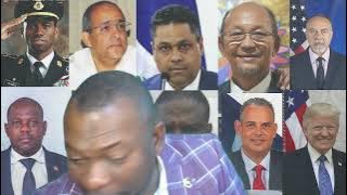 11 NOV:GUY FILIP KONFIME KE GOUVENMAN HAITIEN AN O KOURAN KE APED  PRODWI DROG HAITI ,ETAZINI KONEN