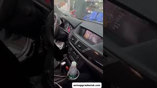 BMW X1 Upgrade Install Fix Wireless CarPlay Retrofit | BMW X1 2011–2015 Before After Head Unit