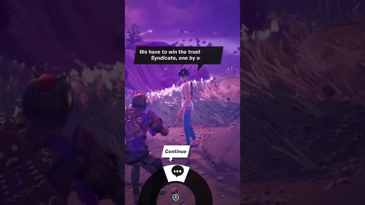 Report to Evie or Thunder Fortnite Battle Royale Challenges