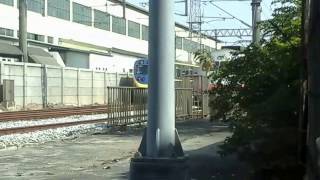 區間車2334次嘉義站調度開車交會自強號103次嘉義站開車