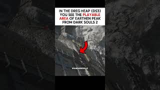 Dreg Heap hidden detail about Earthen Peak #darksouls2 #darksouls3 #fromsoftware #gaming #shorts