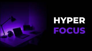 ADHD Hyperfocus Music ⚡ Dark Ambient Flow State (1 Hour)