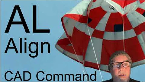 How to align objects  - AutoCAD's ALIGN Command (AL)