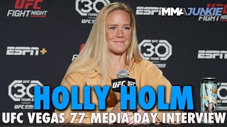 Holly Holm Thinks She's One Win From Title Shot After Amanda Nunes' Retirement | UFC on ESPN 49