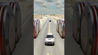 Realistic Highway Car Crashes Ep. 190 - BeamNG Drive