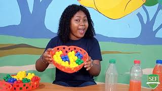 CAPACITY :( FULL, EMPTY AND HALF FULL) - NURSERY CLASS