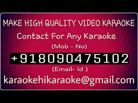 Chandi Jaisa Rang Hai Tera Karaoke High Quality Video Lyrics - YouTube