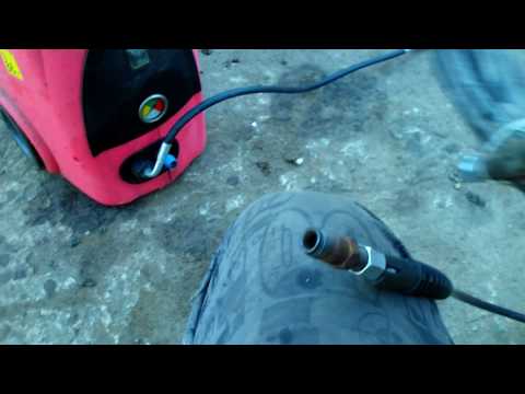 Мини-мойка. !!! Удлинить шланг высокого давления.