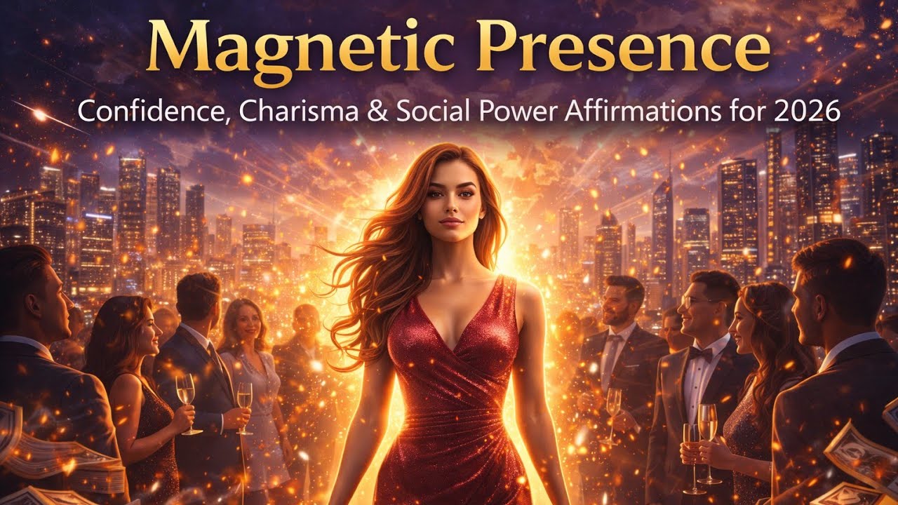 Magnetic Presence | Confidence, Charisma & Social Power Affirmations for 2026
