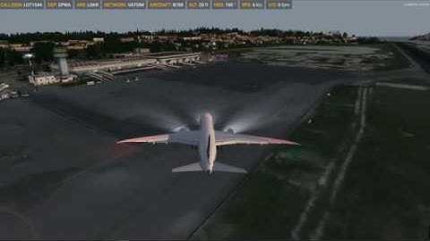 [P3D V4.3 60FPS] Lot QW 787-8 Landing into LGKR - Ioannis Kapodistrias Corfu!