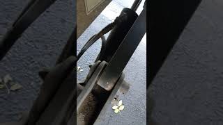Hydraulic lift gate leak fix