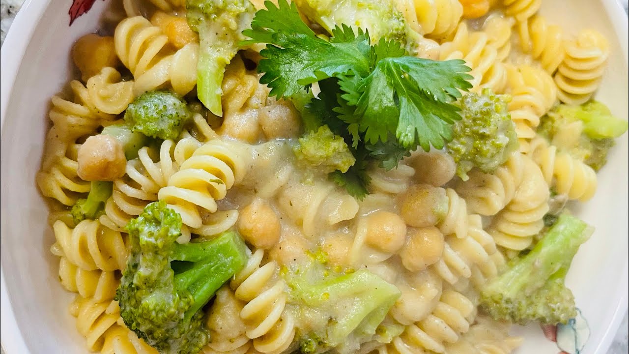 white sauce pasta/Vegan white sauce pasta/Creamy white sauce pasta/ No