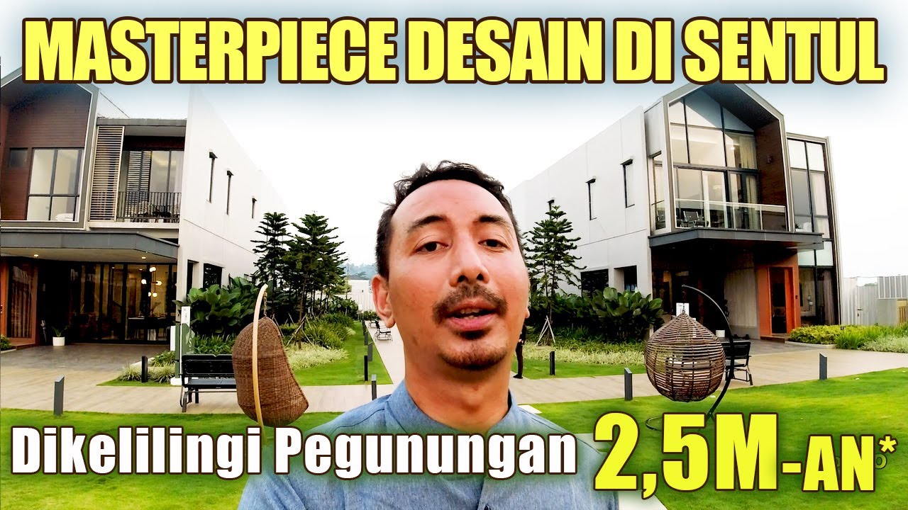 🔴 PropertiTour Rumah Sanctuary Sentul Hunian Mewah Desain Masterpiece Internasional View Spektakuler