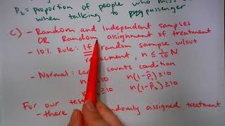 AP Stats Ch  9 and 10 FRQ 2007#5