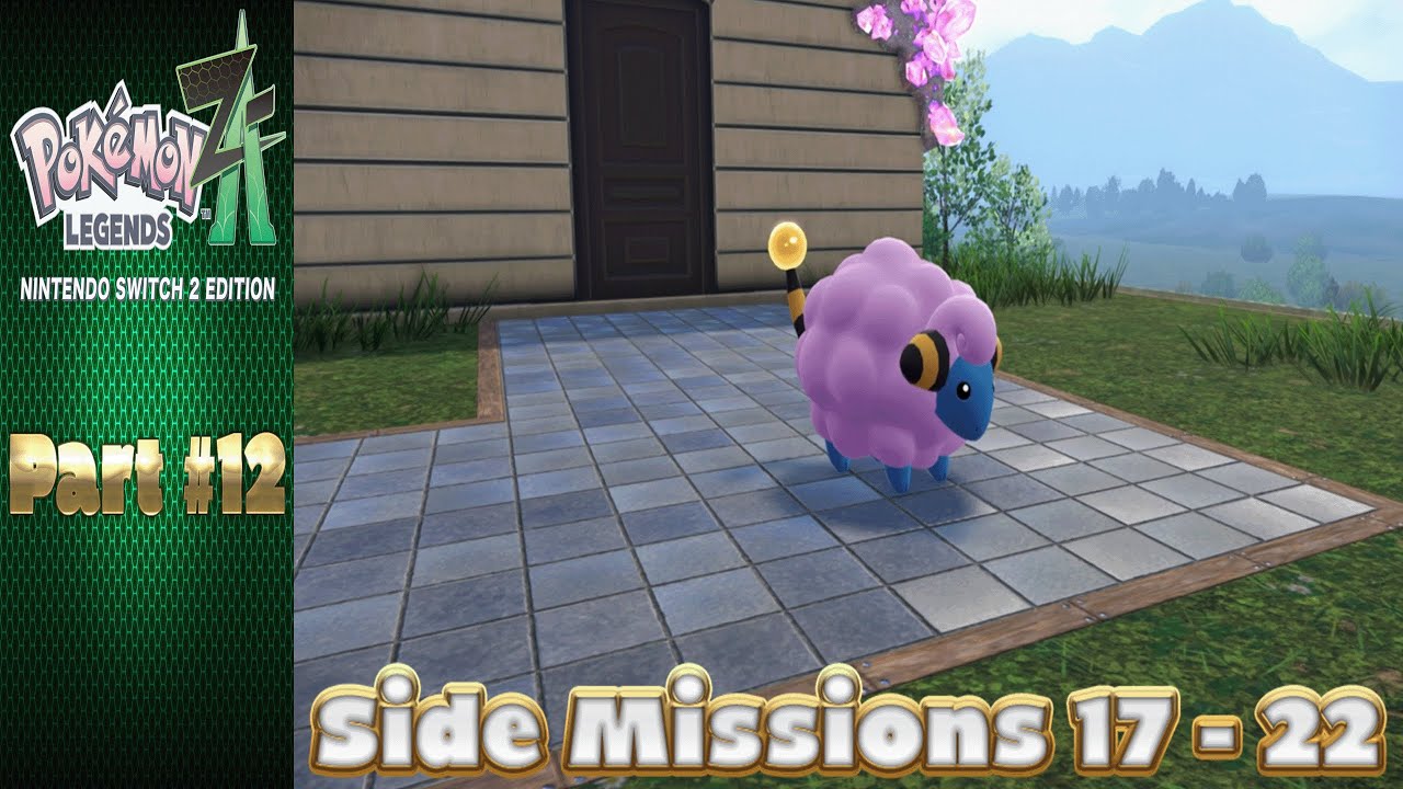 Pokemon Legends Z-A Switch 2 Edition Walkthrough Part 12 [No Commentary]: Side Missions 17-22